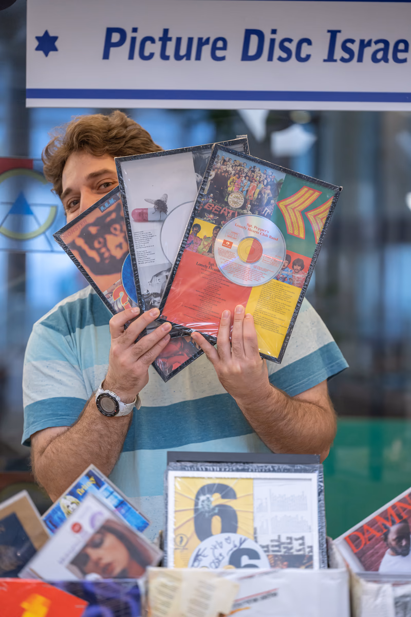 מסגרת דיסק תמונה מקורית בצילום מקצועי